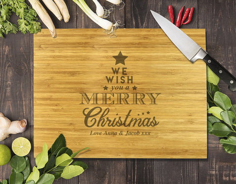 Star Bamboo Cutting Board 40x30