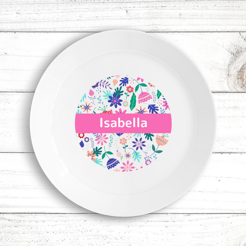 Flower Kids' Plate