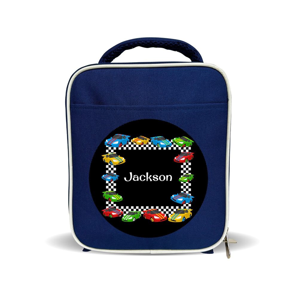 Race Cars Lunch Bag