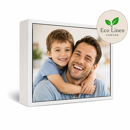 8x12" Framed Eco Linen Canvas Print