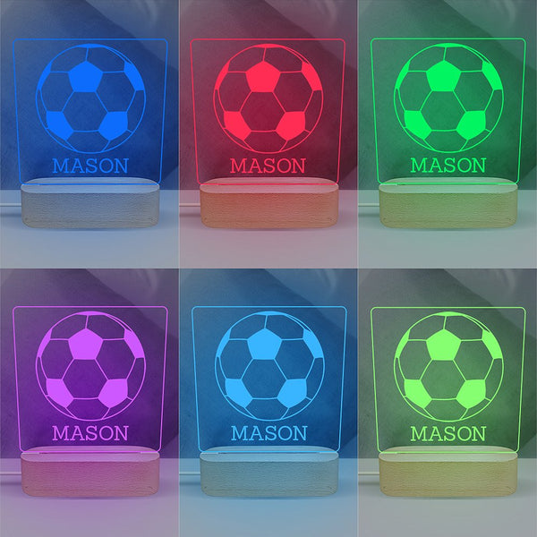 Soccer Ball Night Light