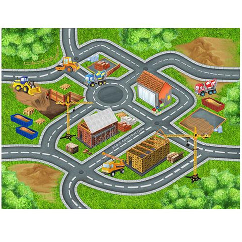 Medium Construction Play Blanket