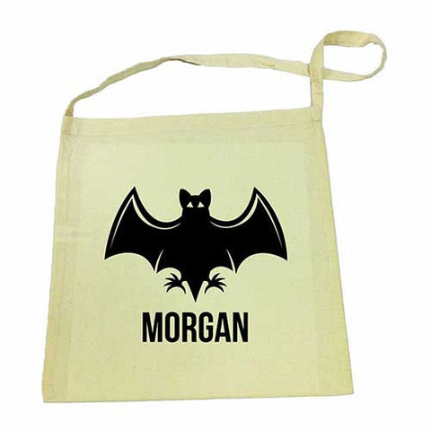 Bat Halloween Calico Tote Bag