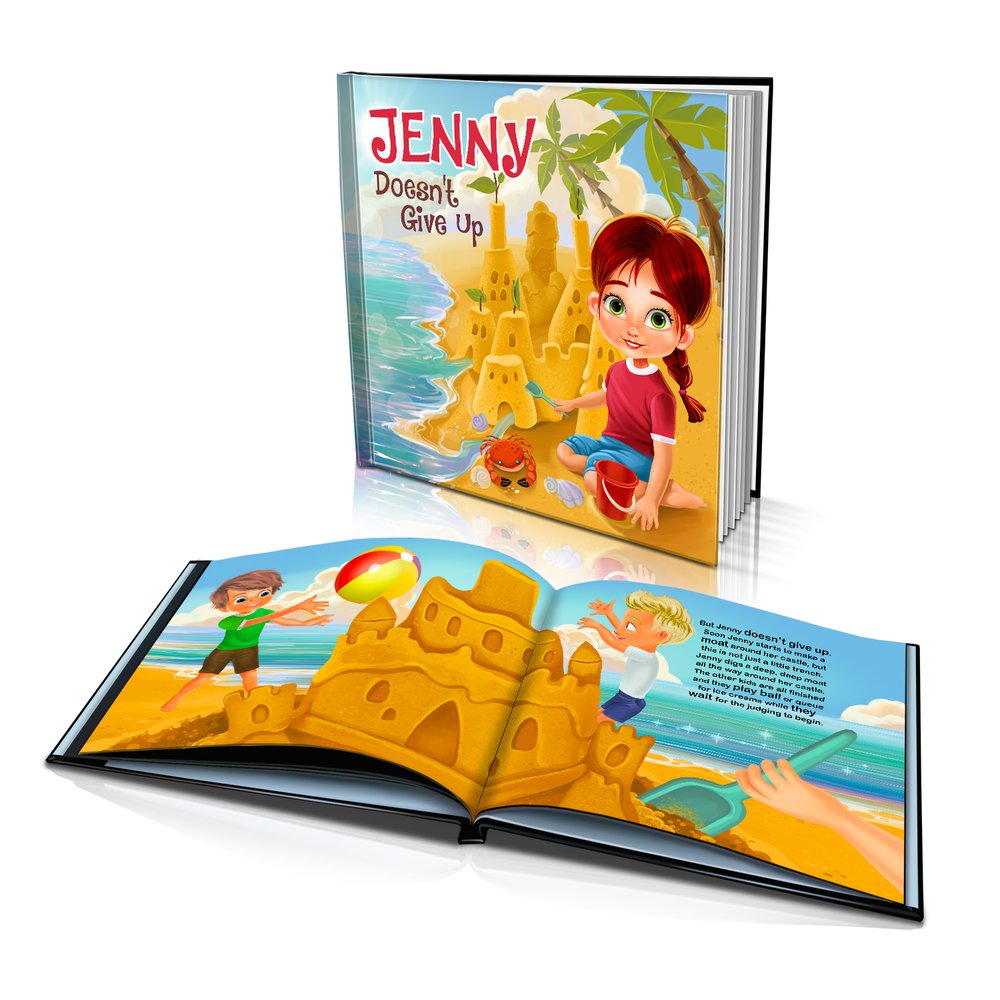 Doesnt Give Up Hard Cover Story Book