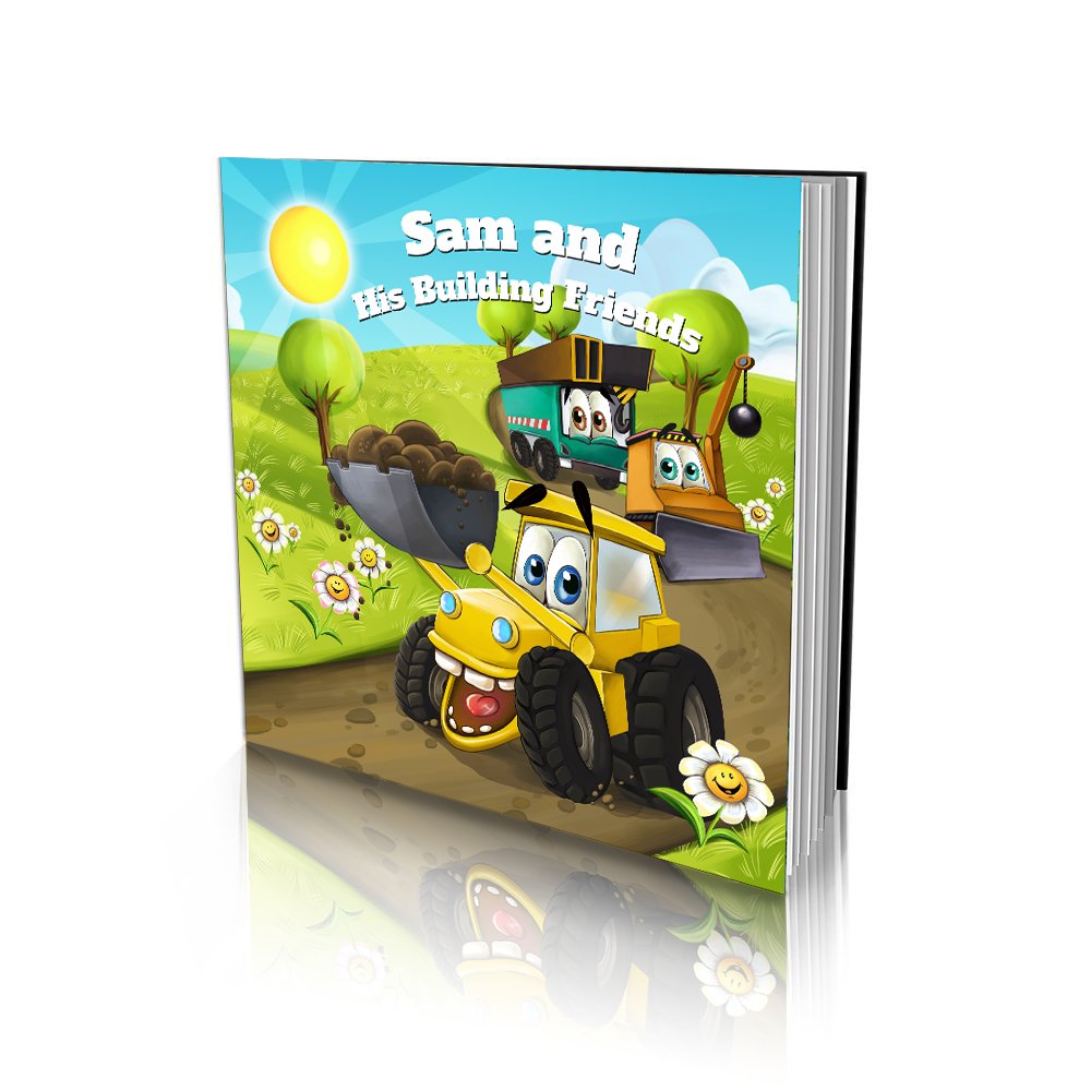 Large Soft Cover Story Book - Construction Friends