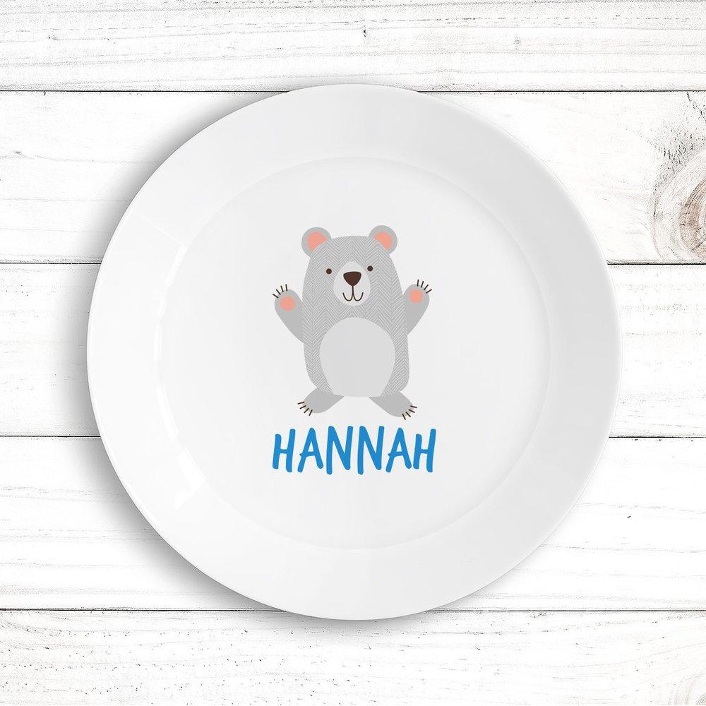 Bear Kids Plate