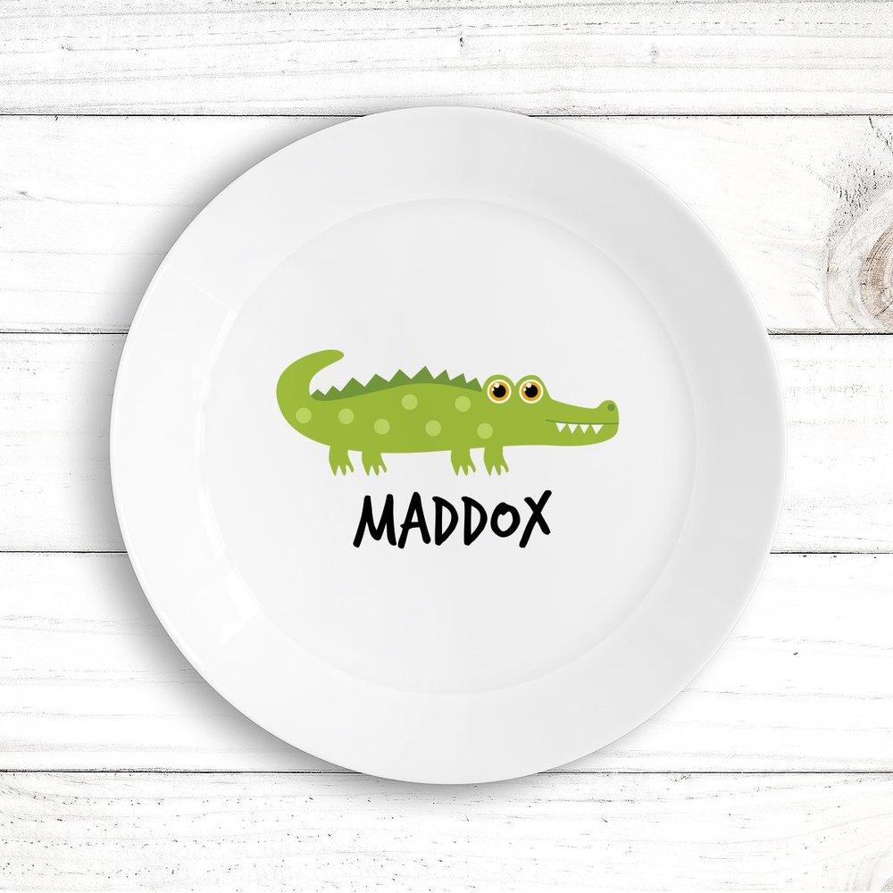 Crocodile Kids Plate