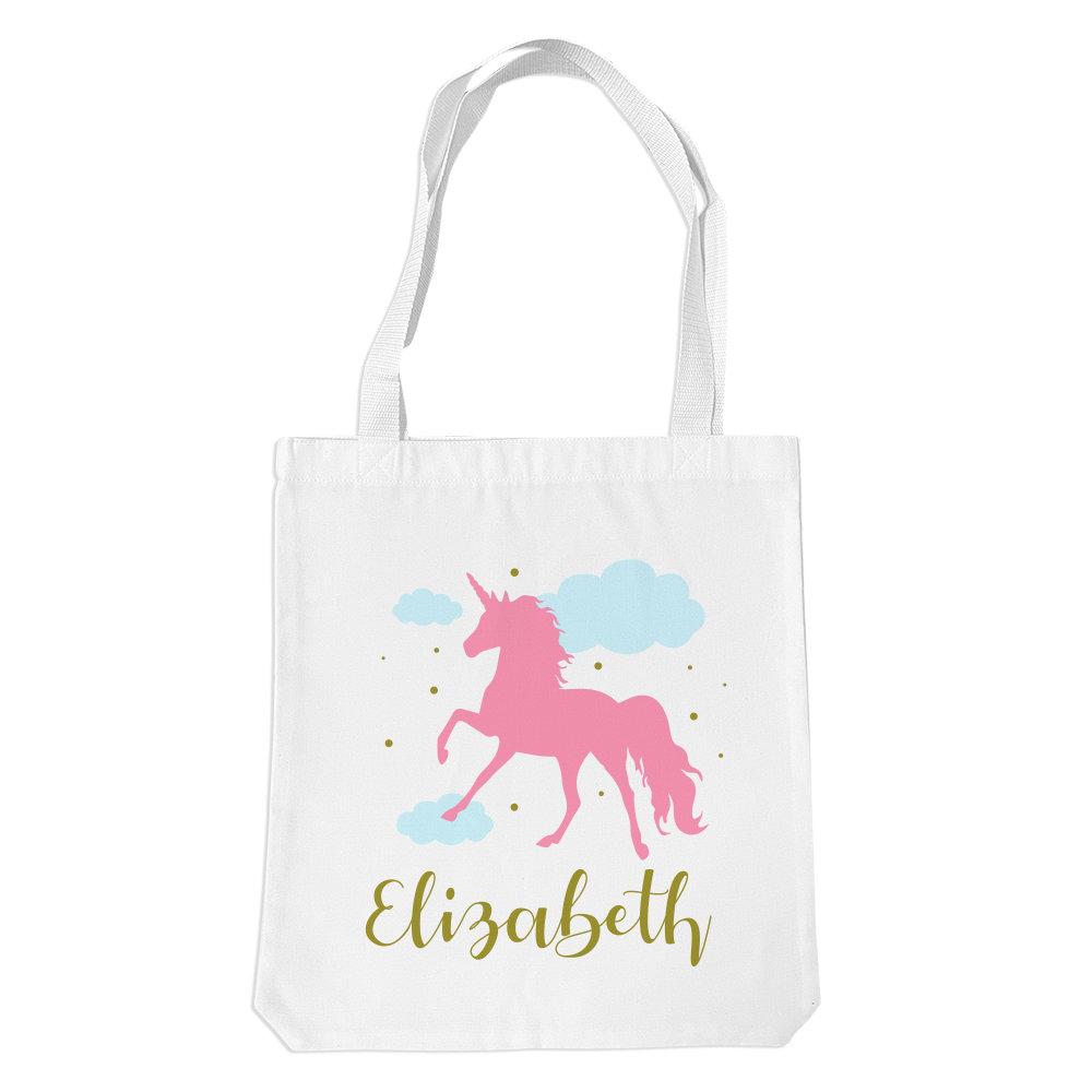 Pink Unicorn Premium Tote Bag