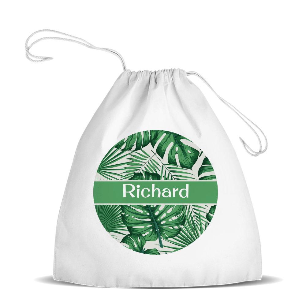 Leaves Premium Drawstring Bag