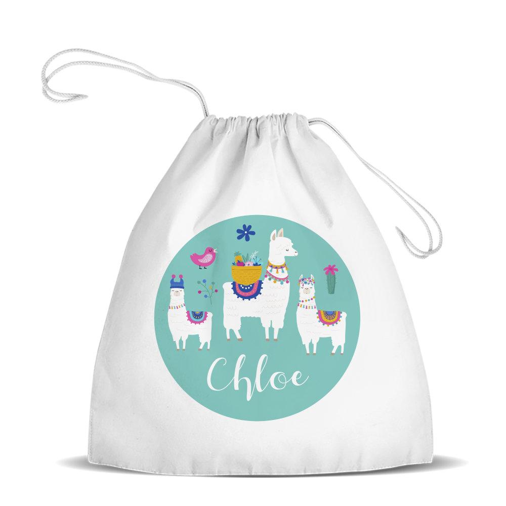 Llama Premium Drawstring Bag