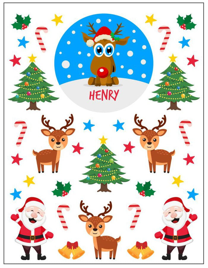 Cute Reindeer Sticker Pack