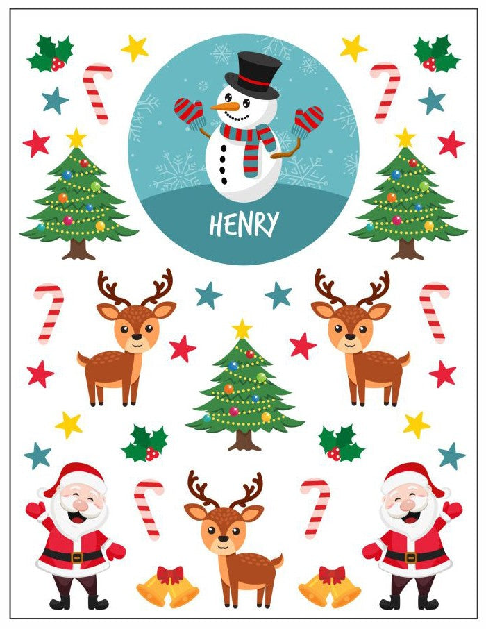 Snowman Sticker Pack