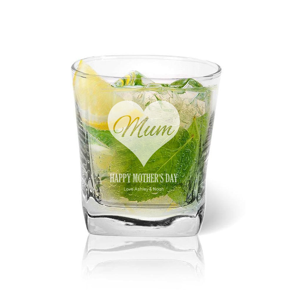 Mum Tumbler Glass