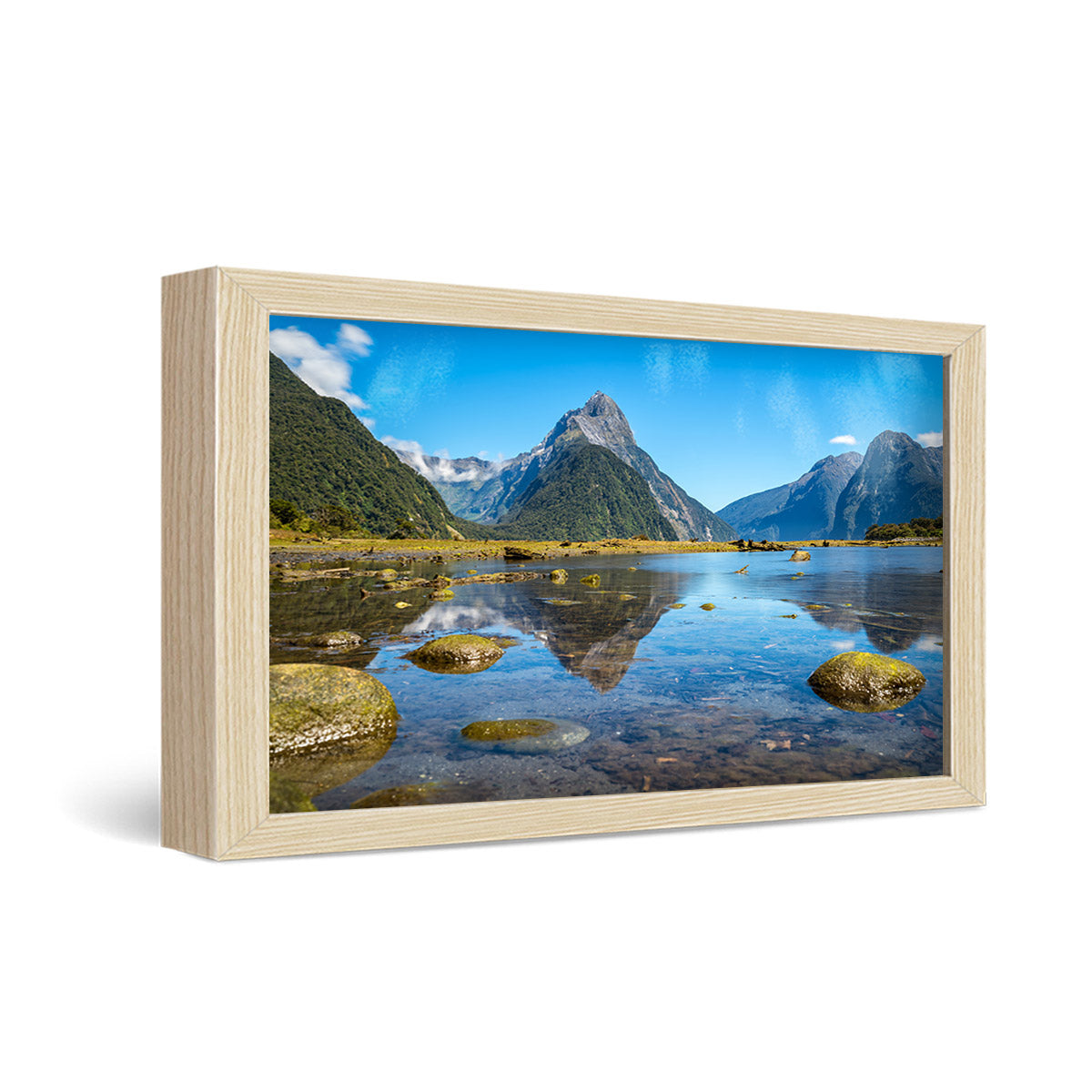 20x40" Framed Metal Print