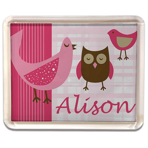 Pink Bird Magnet