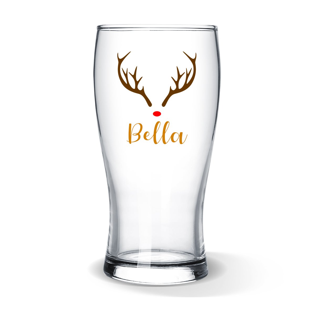 Reindeer Standard Beer Glass