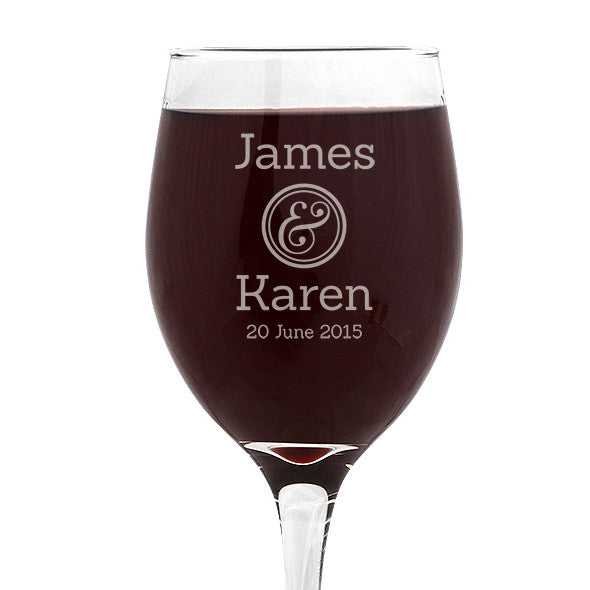 Couples Design Wine 410ml Glass