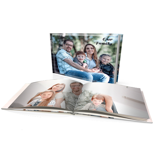 8x11" Premium Personalised Padded Cover Book