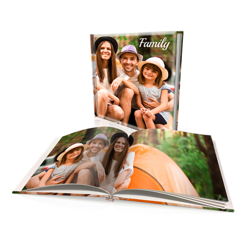 8x8" Premium Personalised Padded Cover Book