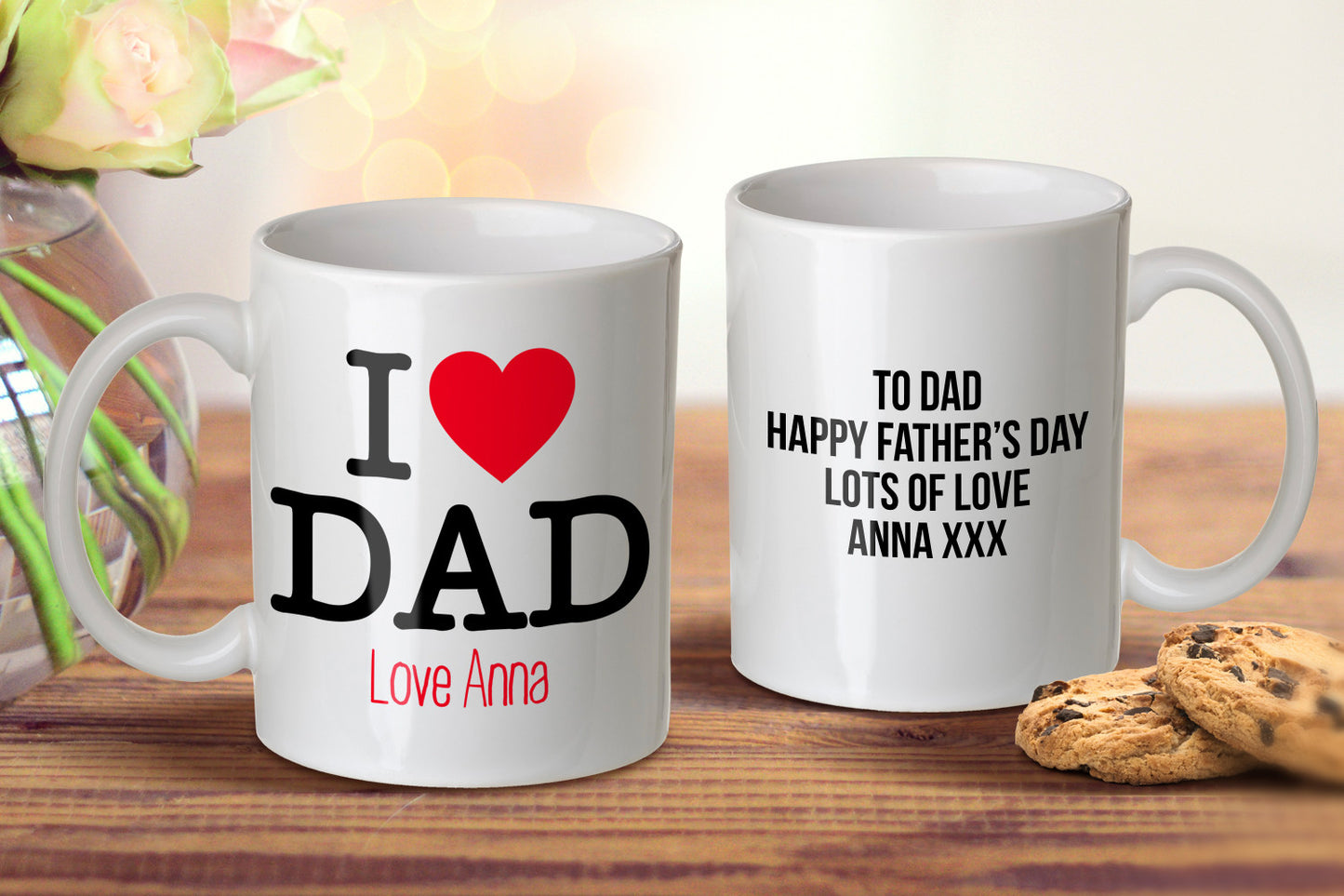 I Love Dad Mug