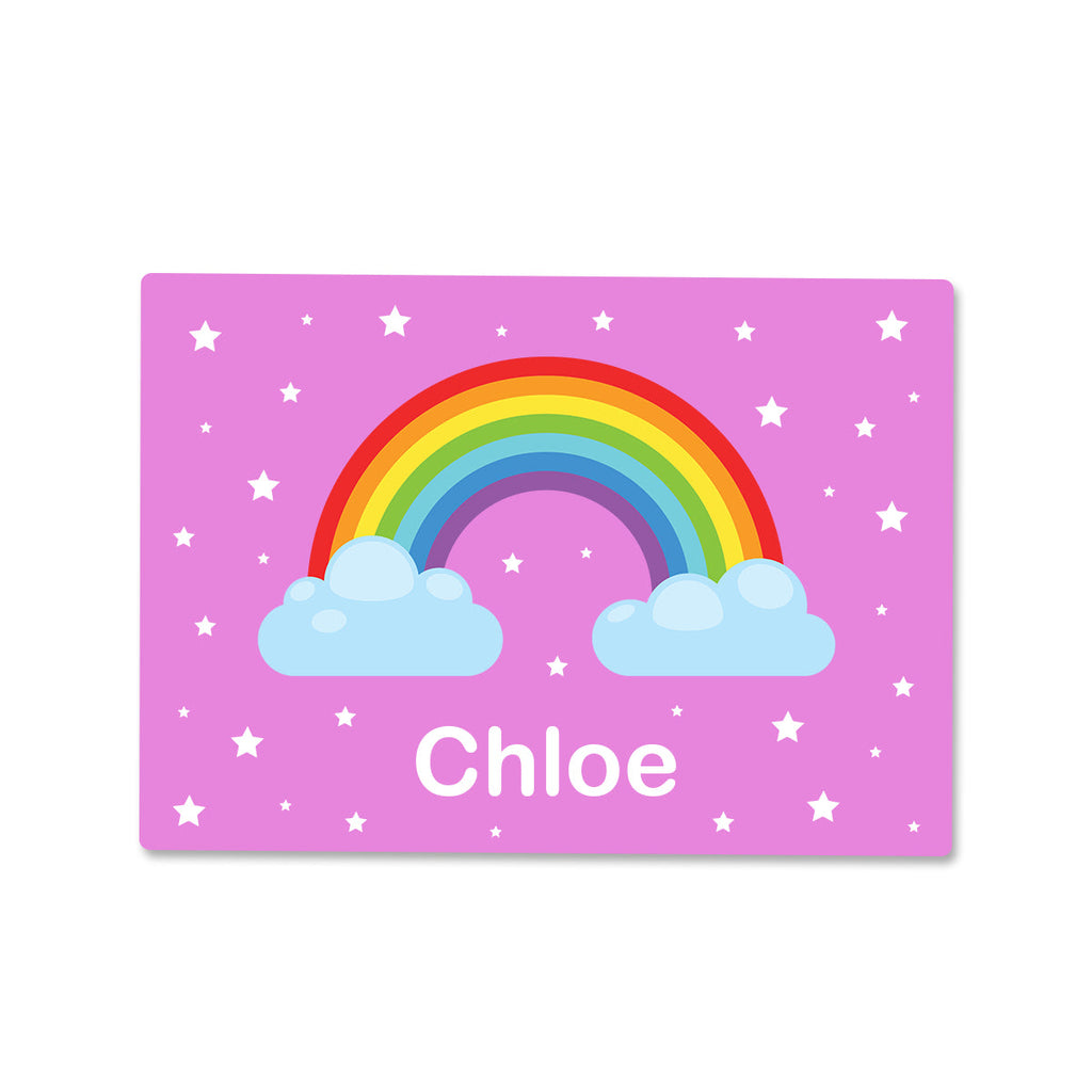 Large Rainbow Wipe Clean Placemat
