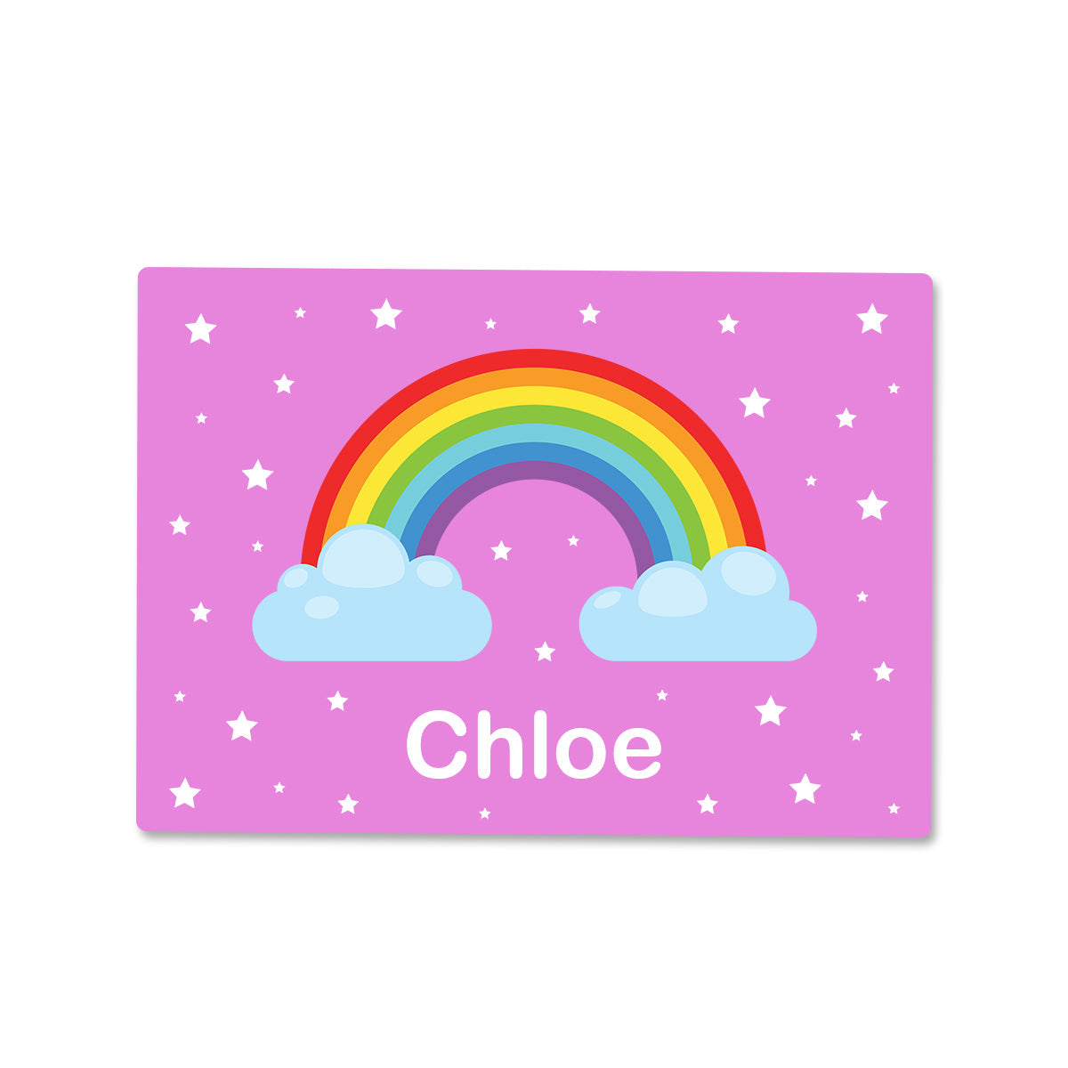 Small Rainbow Wipe Clean Placemat
