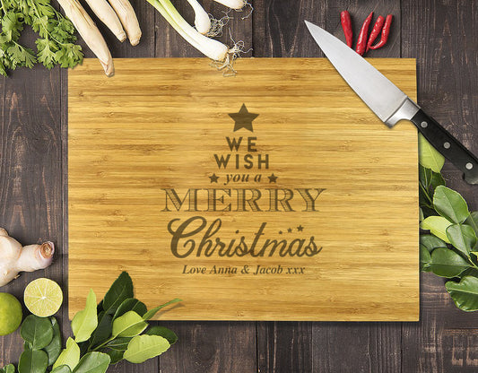 Star Bamboo Cutting Board 28x20