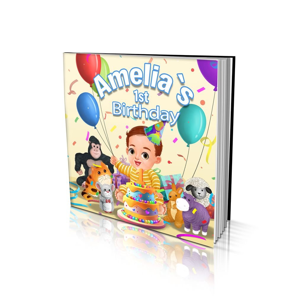 1st Birthday Soft Cover Story Book