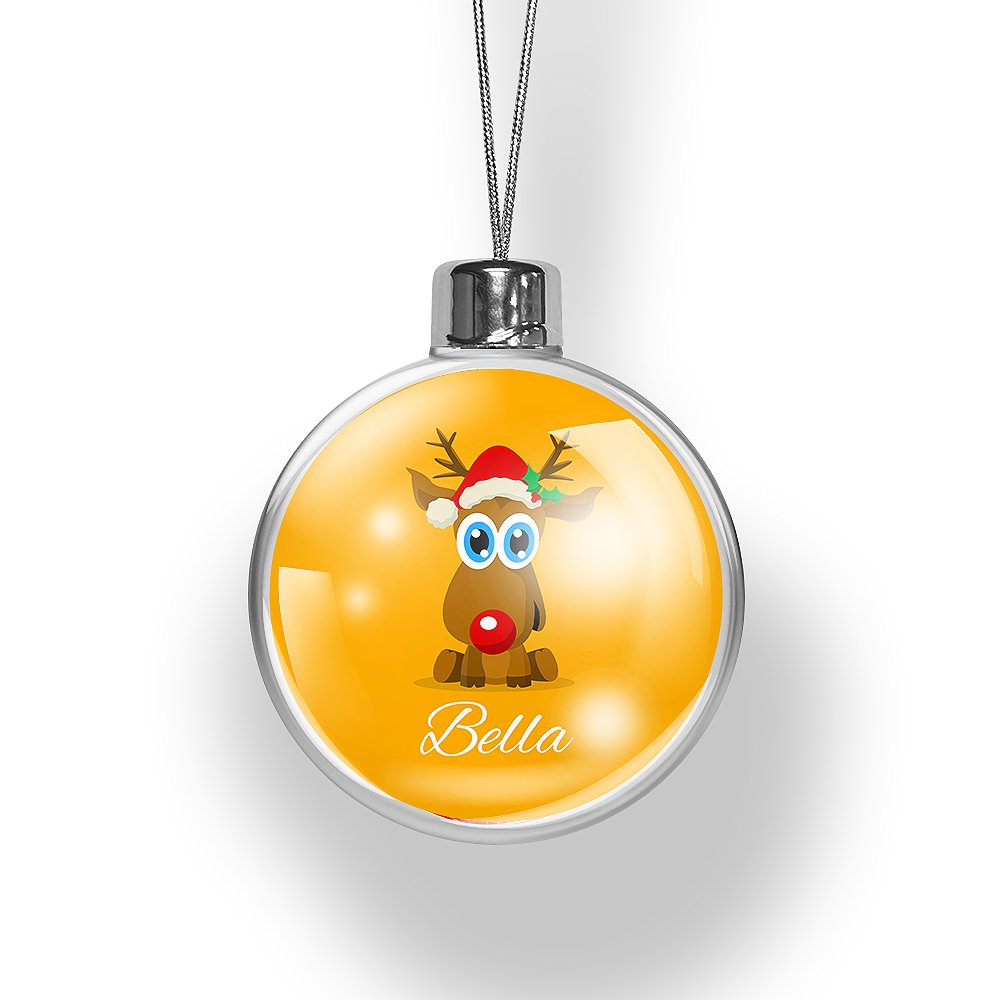 Cute Reindeer Christmas Bauble (Temporarily Out of Stock)