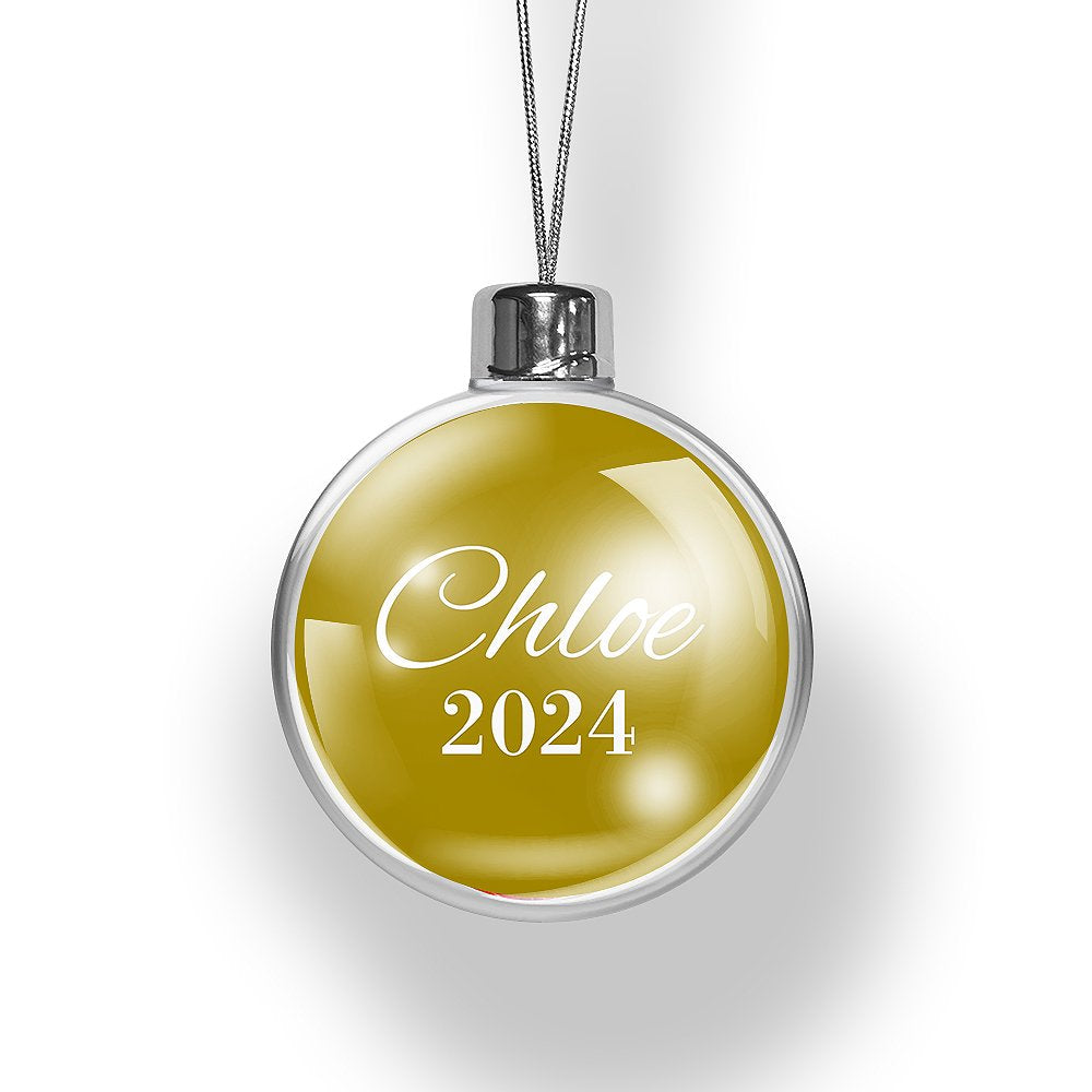 Gold Christmas Bauble (Temporarily Out of Stock)