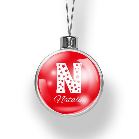 Initial Christmas Bauble (Temporarily Out of Stock)