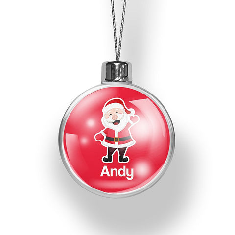 Smiling Santa Christmas Bauble (Temporarily Out of Stock)