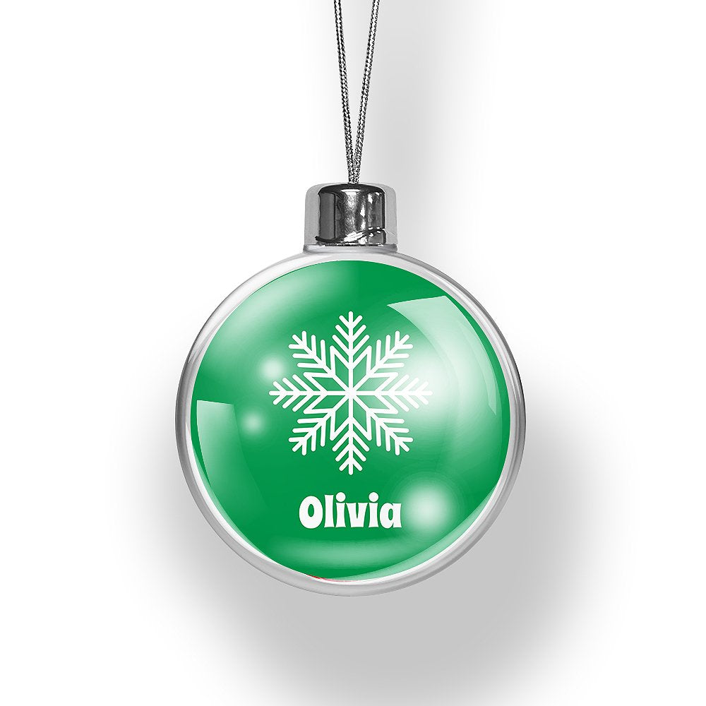 Snowflake Christmas Bauble (Temporarily Out of Stock)