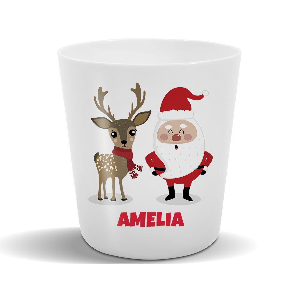 Santa & Reindeer Kids' Cup