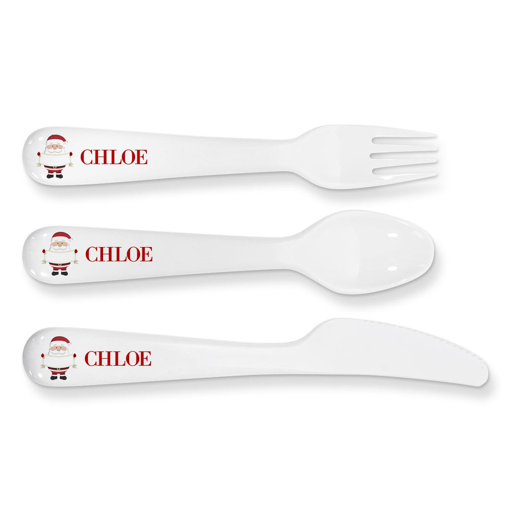 Santa Sign Kids' Cutlery Set