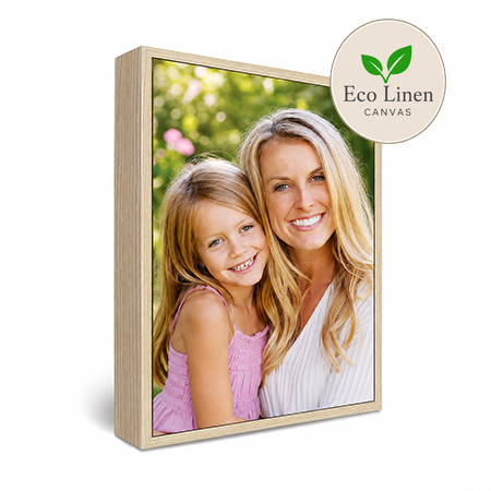 10x15" Framed Eco Linen Canvas Print