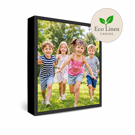 16x20" Framed Eco Linen Canvas Print