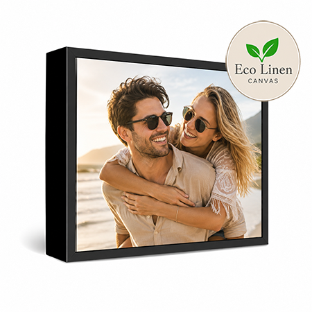 16x20" Framed Eco Linen Canvas Print