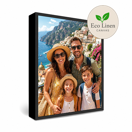 20x30" Framed Eco Linen Canvas Print