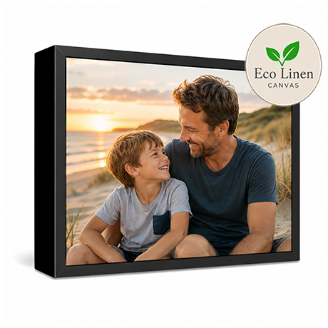20x30" Framed Eco Linen Canvas Print