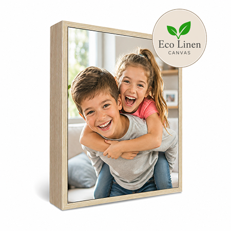 20x30" Framed Eco Linen Canvas Print