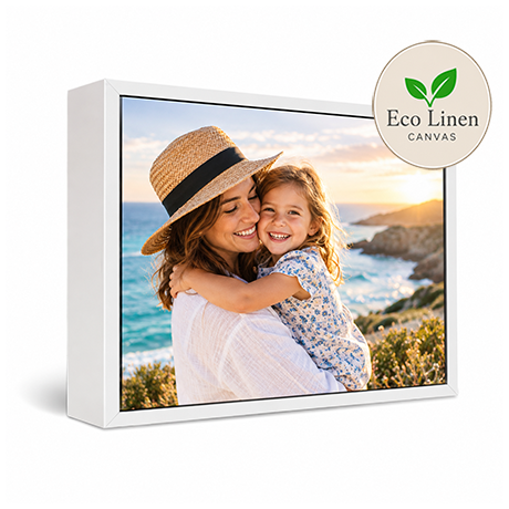 20x30" Framed Eco Linen Canvas Print