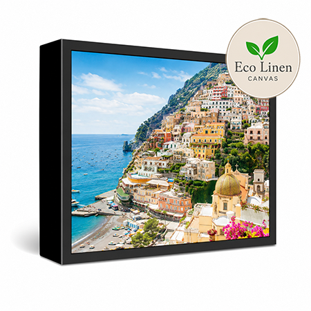 30x40" Framed Eco Linen Canvas Print