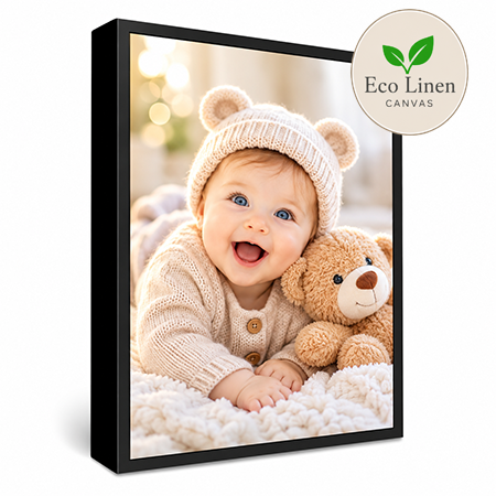40x60" Framed Eco Linen Canvas Print