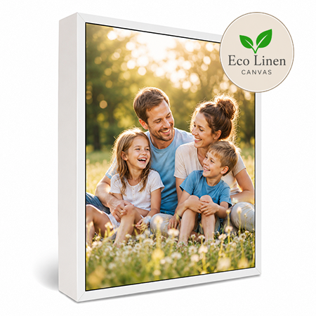 40x60" Framed Eco Linen Canvas Print