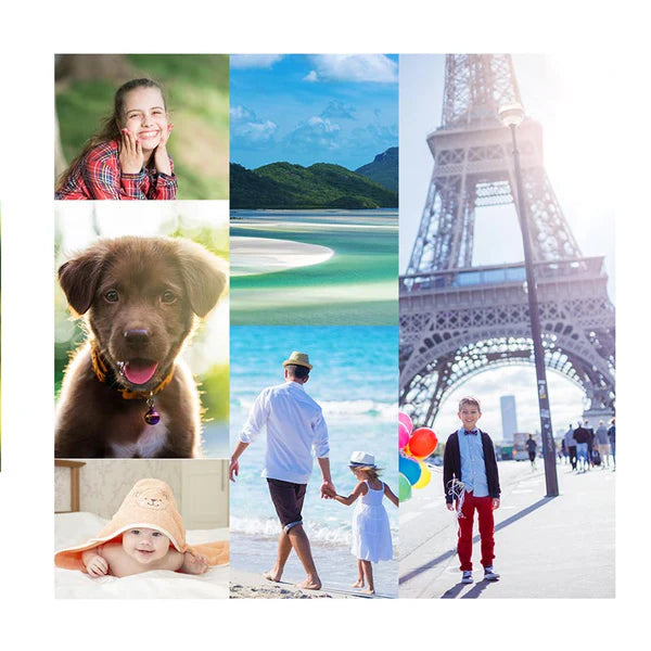 10x10" (25x25cm) Collage Print