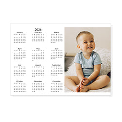 Instore Express Single Page Yearly Calendar A4
