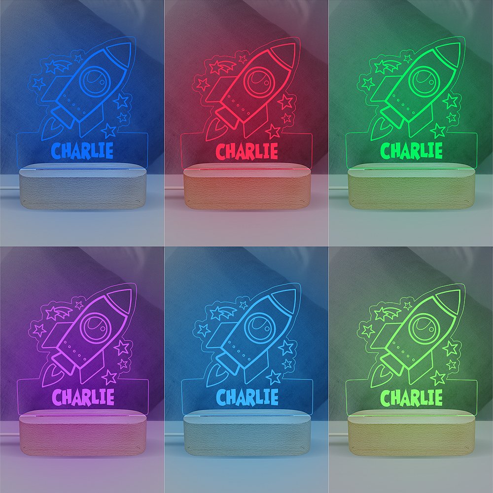 Rocket Night Light