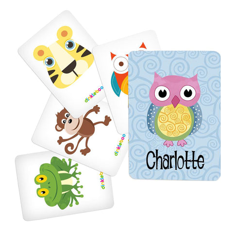 Owl Memory Game Animal Pack 1