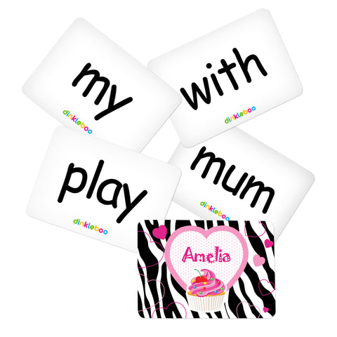 Cupcake Memory Game Sight Words Pack 2